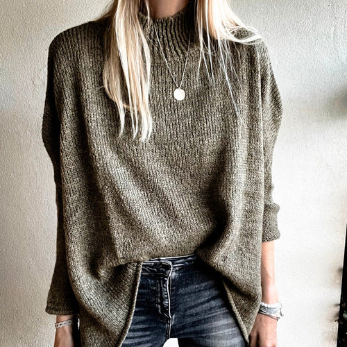Milano KHAKI HIGH NECK jumper *NEW*