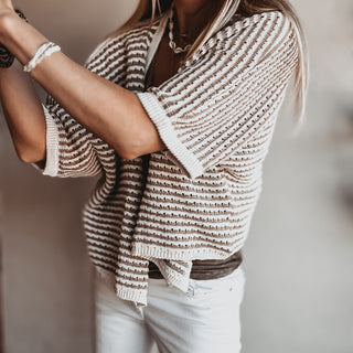 Fantasia cream / beige cardi  *NEW*
