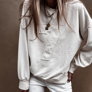 Vintage white 7 sweatshirt *PRE-ORDER*