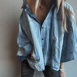 Pomodoro denim shacket *NEW*
