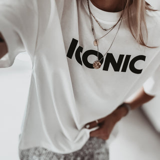 White ICONIC tee *NEW*