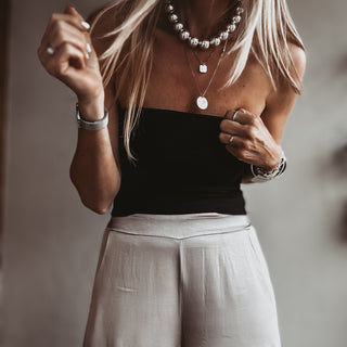 Bea Black bandeau top *NEW*