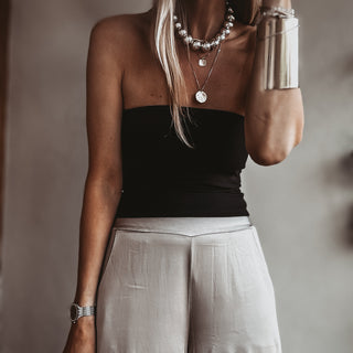 Bea Black bandeau top *NEW*
