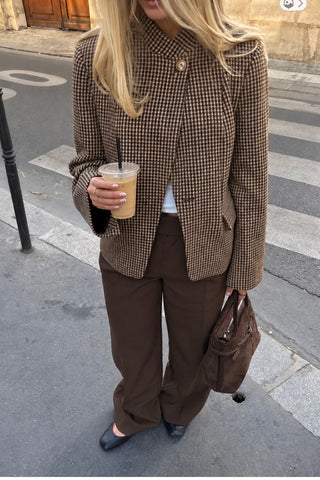 Claudie check blazer *NEW*