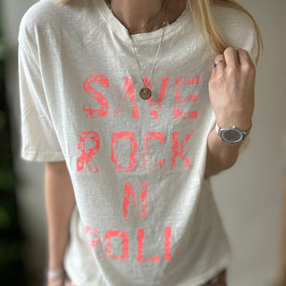 SAVE ROCK N ROLL Tee *NEW*