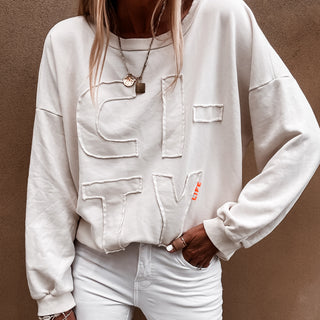 Vintage white CITY sweatshirt *NEW*