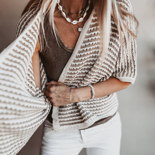 Fantasia cream / beige cardi  *NEW*