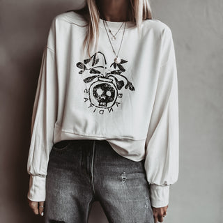 Banditas flowers sweatshirt  *NEW*