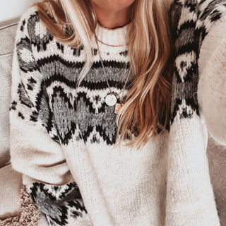 Monochrome slouchy jumper *NEW*