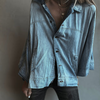 Pomodoro denim shacket *NEW*
