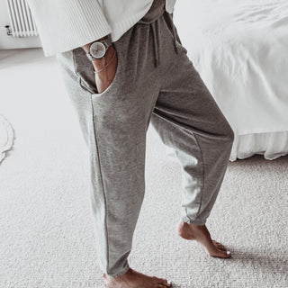 COLLEGE Heather grey super slouchy joggers *NEW*