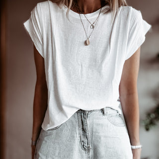 WHITE May TEE *NEW*