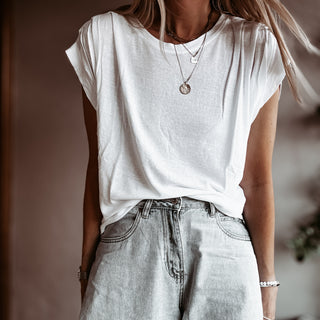 WHITE May TEE *NEW*