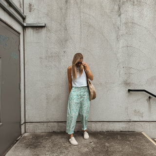 Slouchy summer mint chinos *SALE*