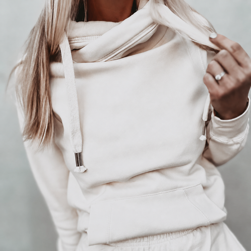 Cream tan Hoody