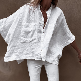 Tana linen white blouse *NEW*
