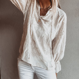 CREAM ceretto blouse  *NEW*