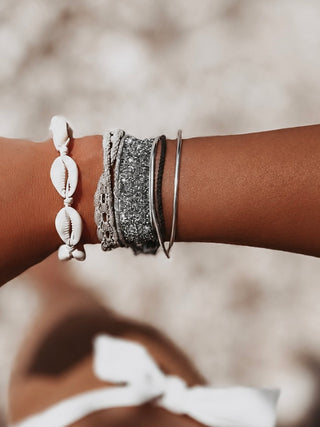 Cowrie bracelet/anklet