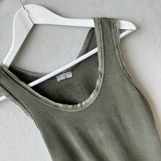 IBIZA TOWN tank top WASHED KHAKI *NEW*