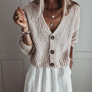 Beebe cardi BEIGE *NEW*