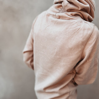 COLLEGE tan Hoody