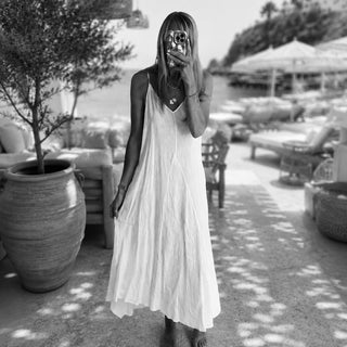 Crete VINTAGE WHITE dress *NEW*