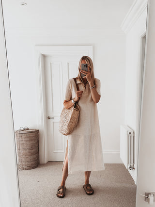 Kayenta Crochet CREAM dress