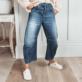 Blue Barcelona barrel jeans *NEW*