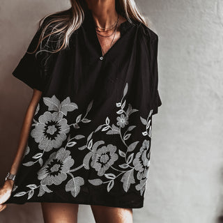 Black meadow Blouse *NEW*