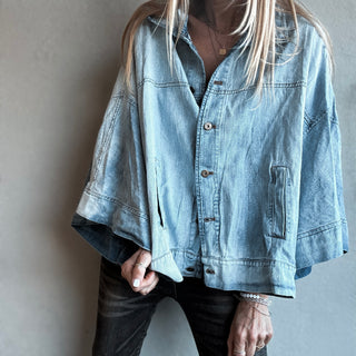 Pomodoro denim shacket *NEW*