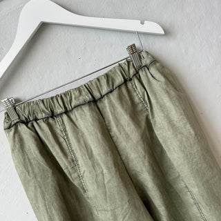 IBIZA TOWN parachute pants WASHED KHAKI *NEW*