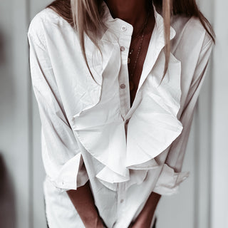 Pika statement ruffle Blouse *NEW*