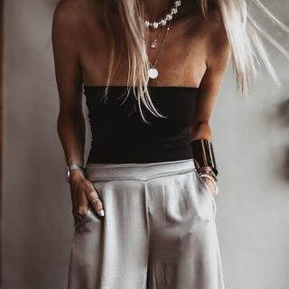 Bea Black bandeau top *NEW*