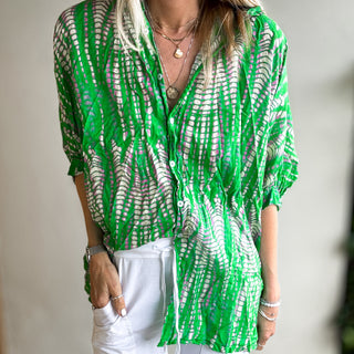 Green garden blouse *NEW*