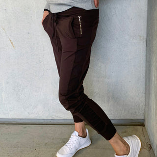 Deep chocolate brown ULTIMATE joggers