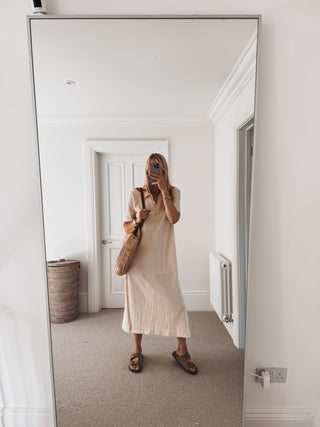 Kayenta Crochet CREAM dress