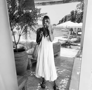 Crete VINTAGE WHITE dress *NEW*