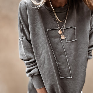 Vintage grey 7 sweatshirt *PRE-ORDER*