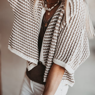 Fantasia cream / beige cardi  *NEW*