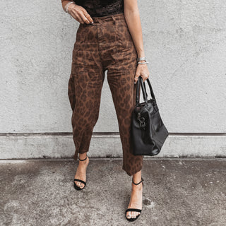 Slouchy Leopard jeans *NEW*