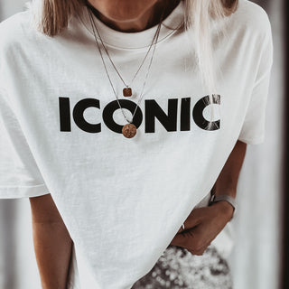 White ICONIC tee *NEW*