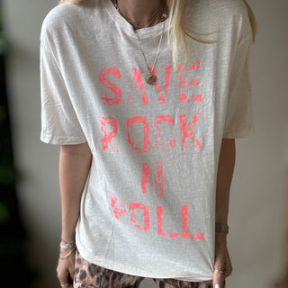 SAVE ROCK N ROLL Tee *NEW*