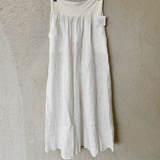 Loire linen CREAM skirt