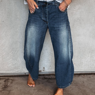 Blue Barcelona barrel jeans *NEW*