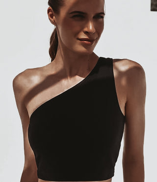 Brya Black one shoulder top *NEW*
