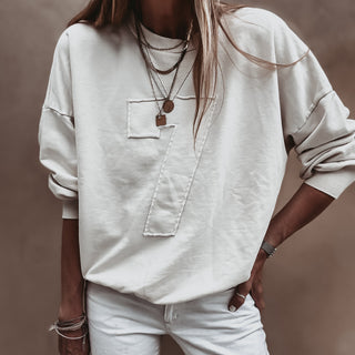 Vintage white 7 sweatshirt *PRE-ORDER*