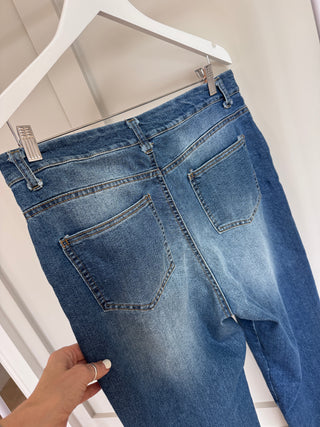 Blue Maye Mom Boyfriend jeans *NEW*