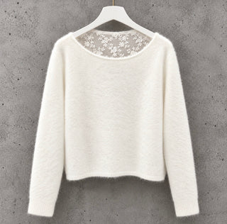 Charlie lace back knit *NEW*