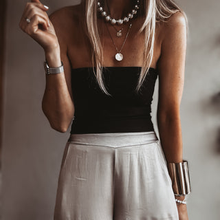 Bea Black bandeau top *NEW*