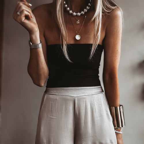 Bea Black bandeau top *NEW*